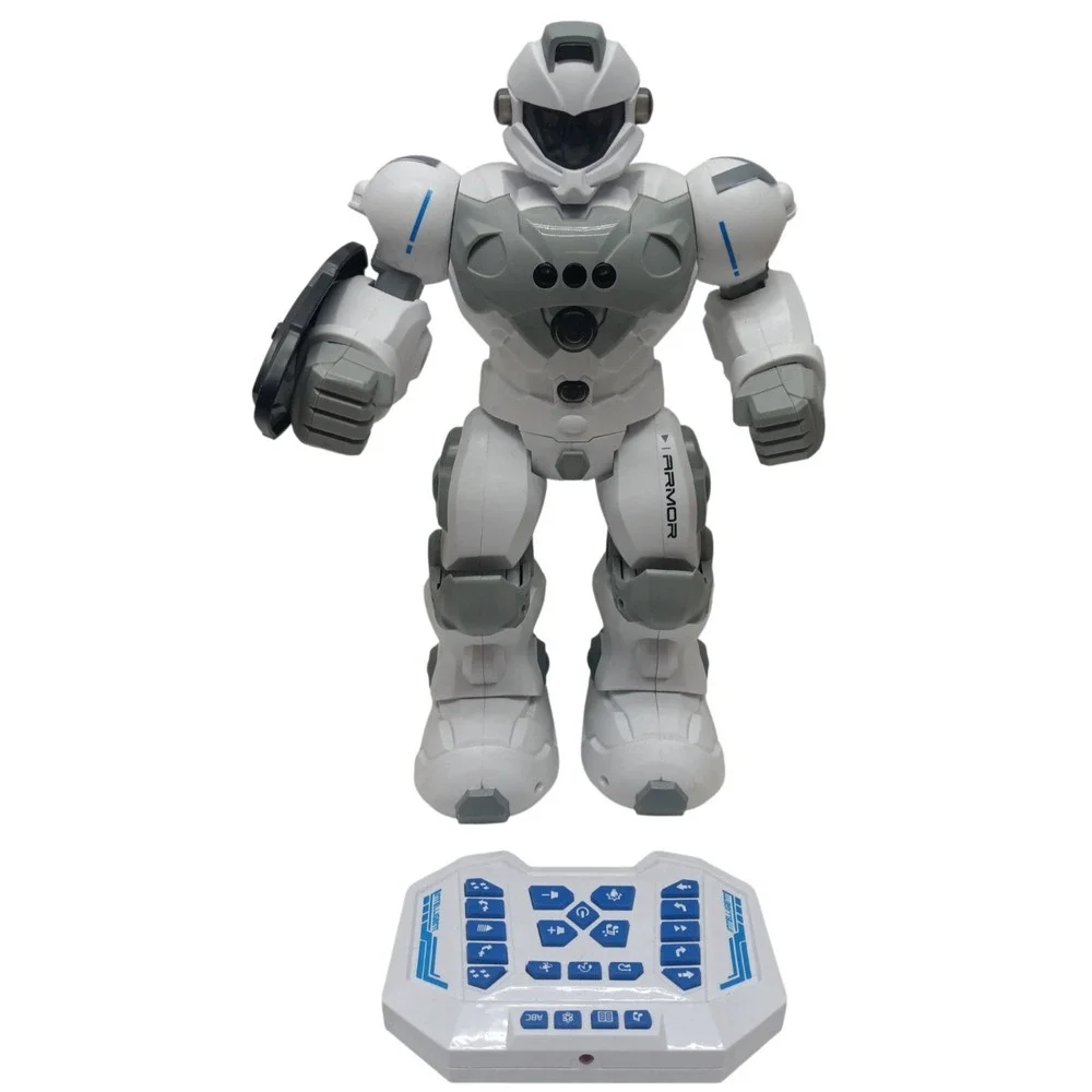 STEMTRON Programmable RC Robot Toy for Kids - Gesture Sensing, Talks & Moves